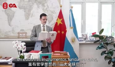 Entrevista a embajador de Argentina en China, Sabino Vaca Narvaja