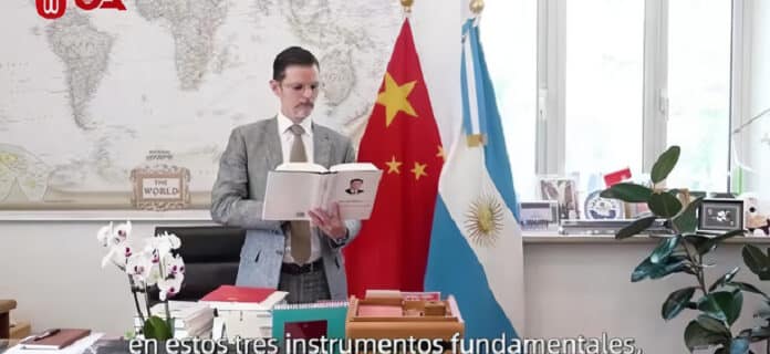 Entrevista a embajador de Argentina en China, Sabino Vaca Narvaja