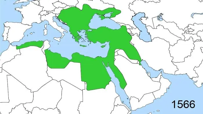 Expansión territorial imperio otomano