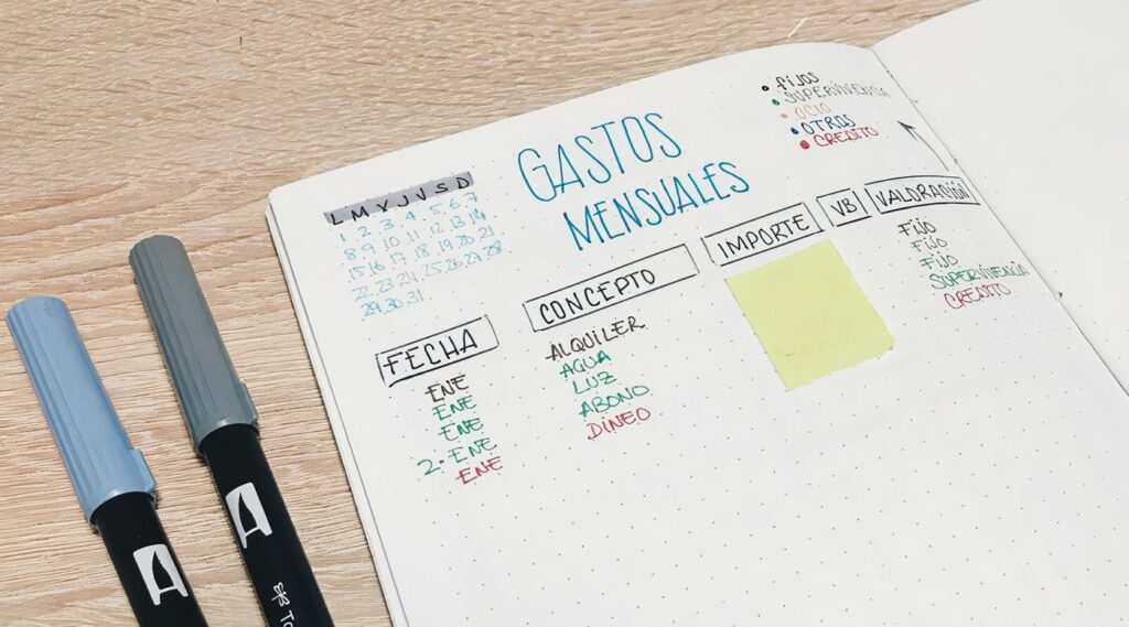 Herramientas para control de gastos