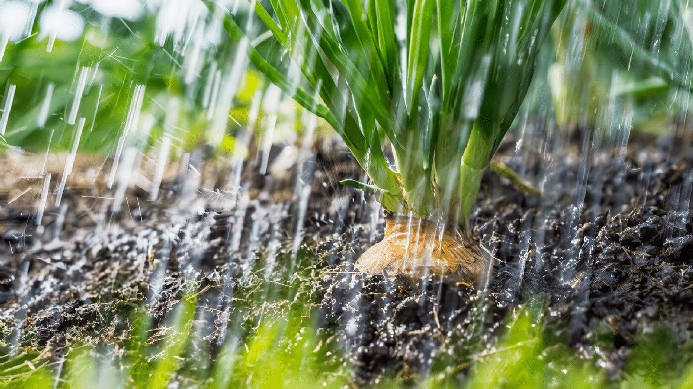 Agua lluvia en la agricultura