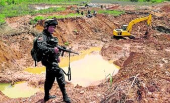 La Estrategia Militar para luchar contra la Minería Ilegal en el País