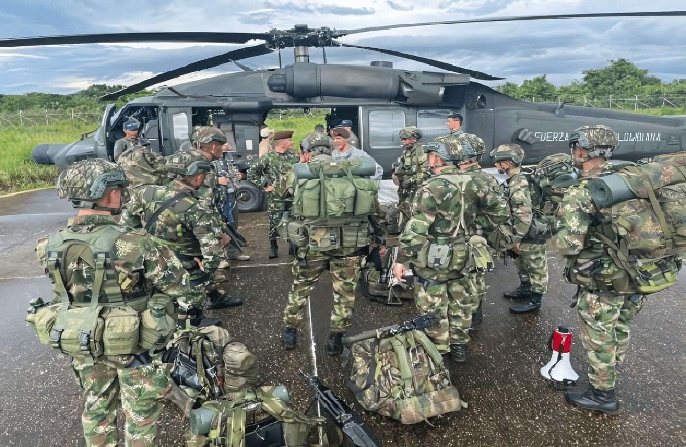 Operaciones de Búsqueda y Rescate ejercito colombia