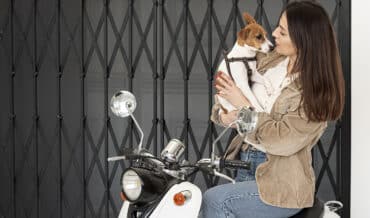 Viajar con Mascotas en Motos