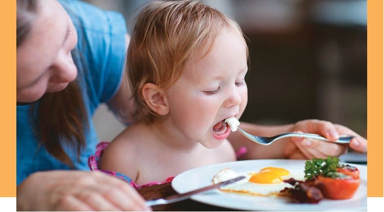 El huevo y el desarrollo cerebral en los niños