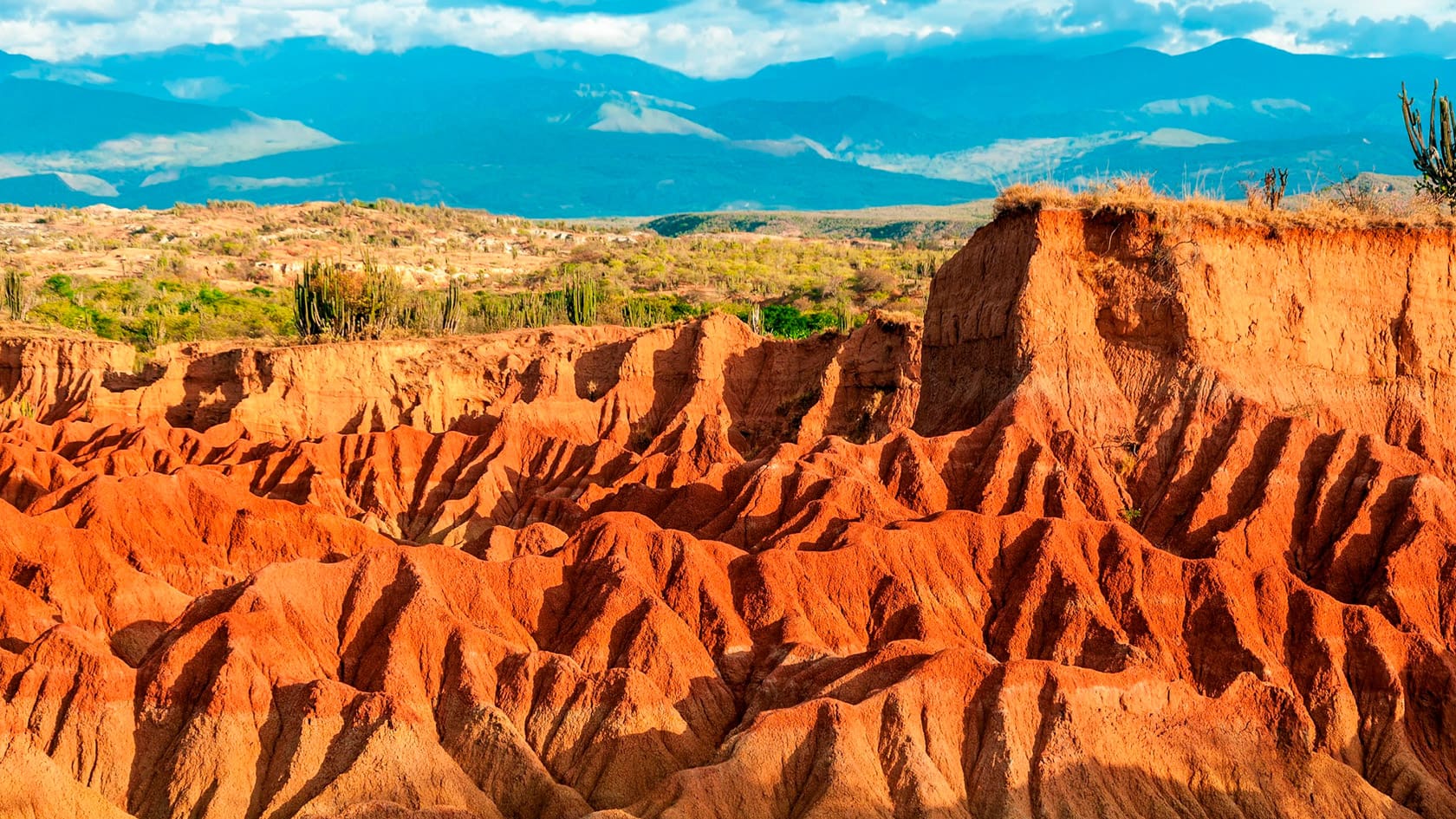 Desierto de la Tatacoa en Colombia