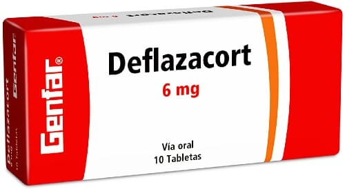 Deflazacort 6mg Tabletas