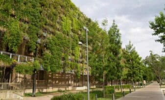 Integración de espacios verdes en construcciones urbanas