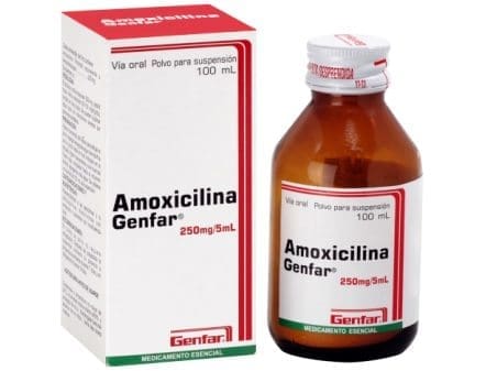 Amoxicilina 250mg/5ml