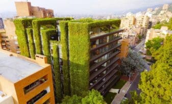 Los jardines verticales en la mejora de la calidad del aire en ciudades