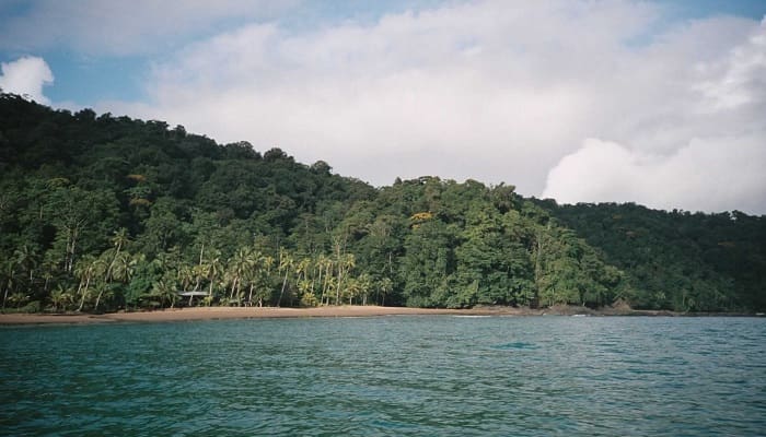 Océano Pacífico en el Chocó