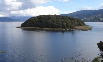 Globo Azul para la Laguna de la Cocha en Nariño