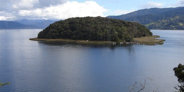 Globo Azul para la Laguna de la Cocha en Nariño