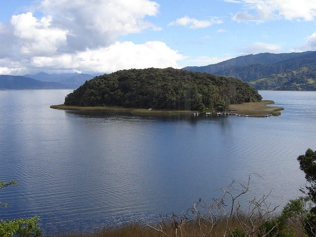 Globo Azul para la Laguna de la Cocha en Nariño