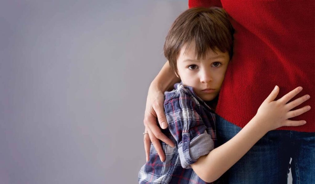 Ansiedad en niños por separación