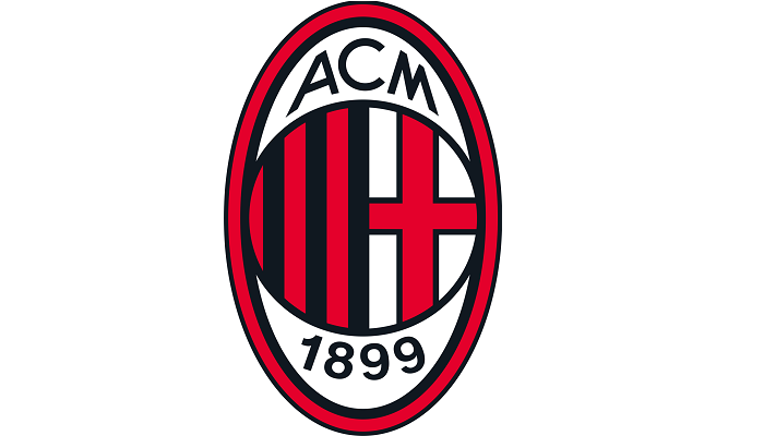 Escudo fútbol AC Milan (Italia)