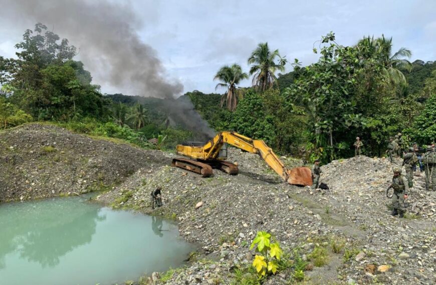 Minería ilegal en Colombia