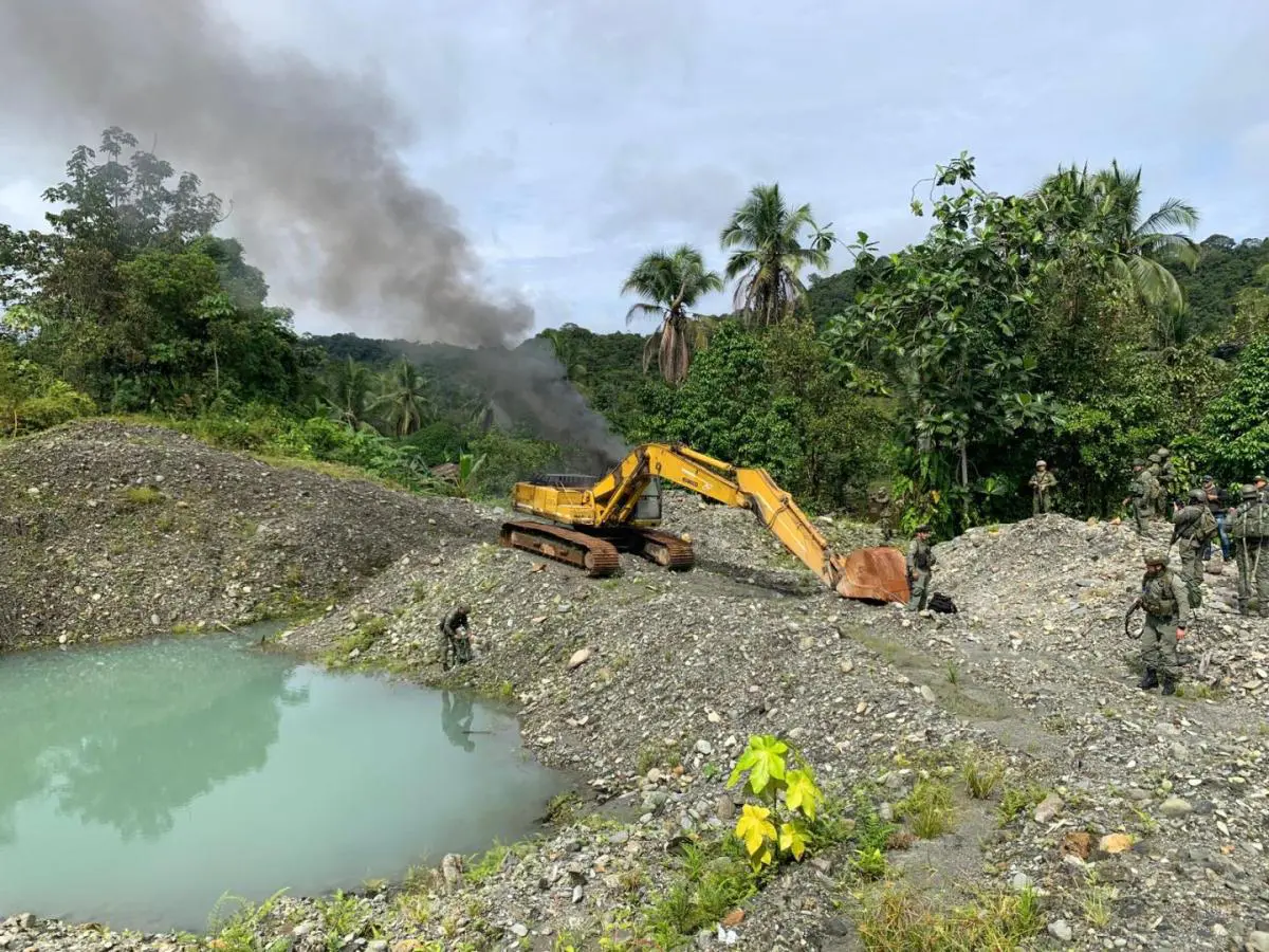 Minería ilegal en Colombia