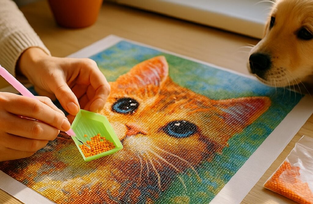 El Mundo de la Pintura Diamante Inspirada en los Animales y Mascotas