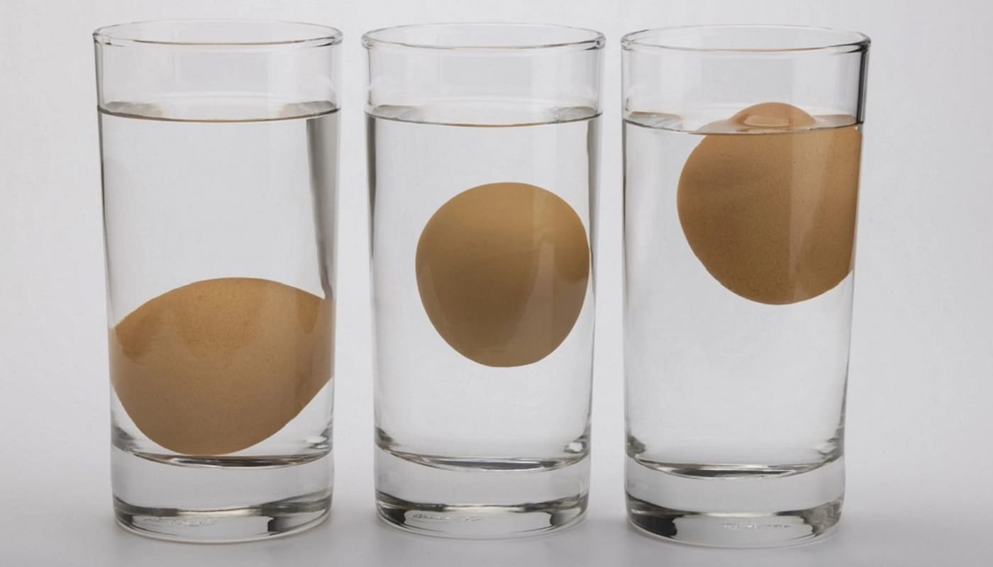 Saber si un huevo está fresco sin hacer la prueba del vaso de agua