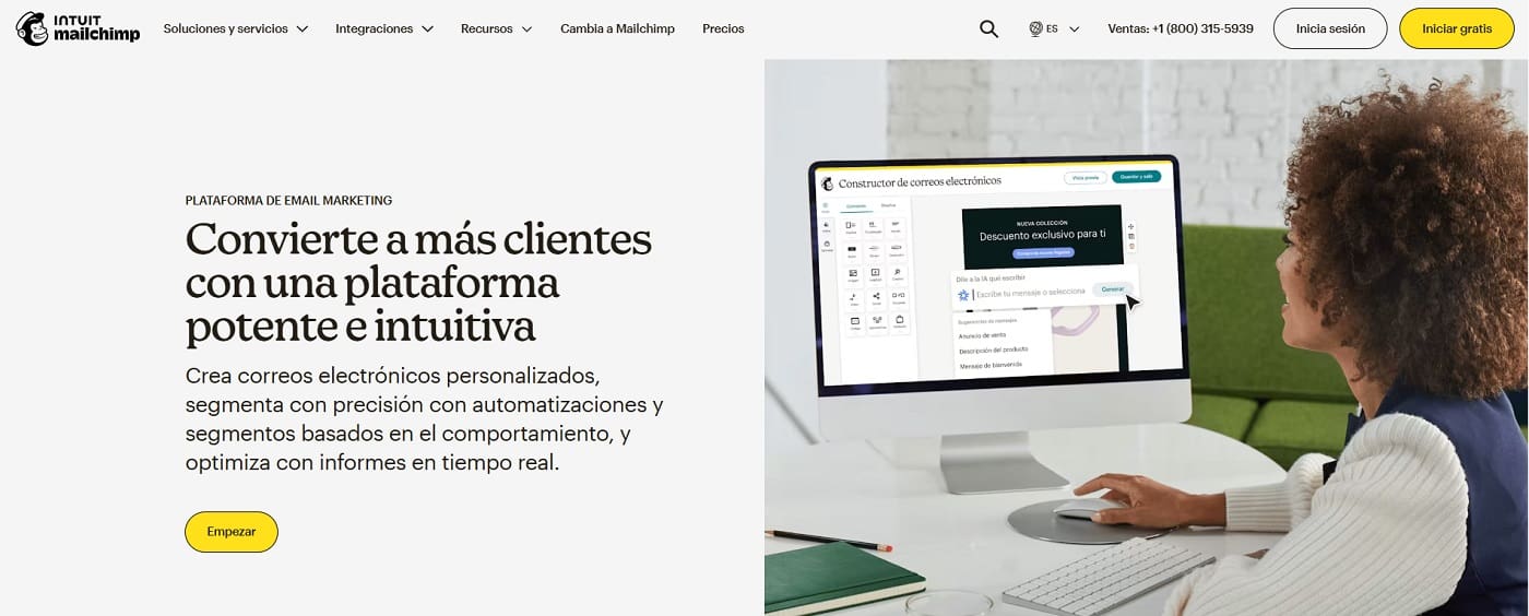 Mailchimp plataforma