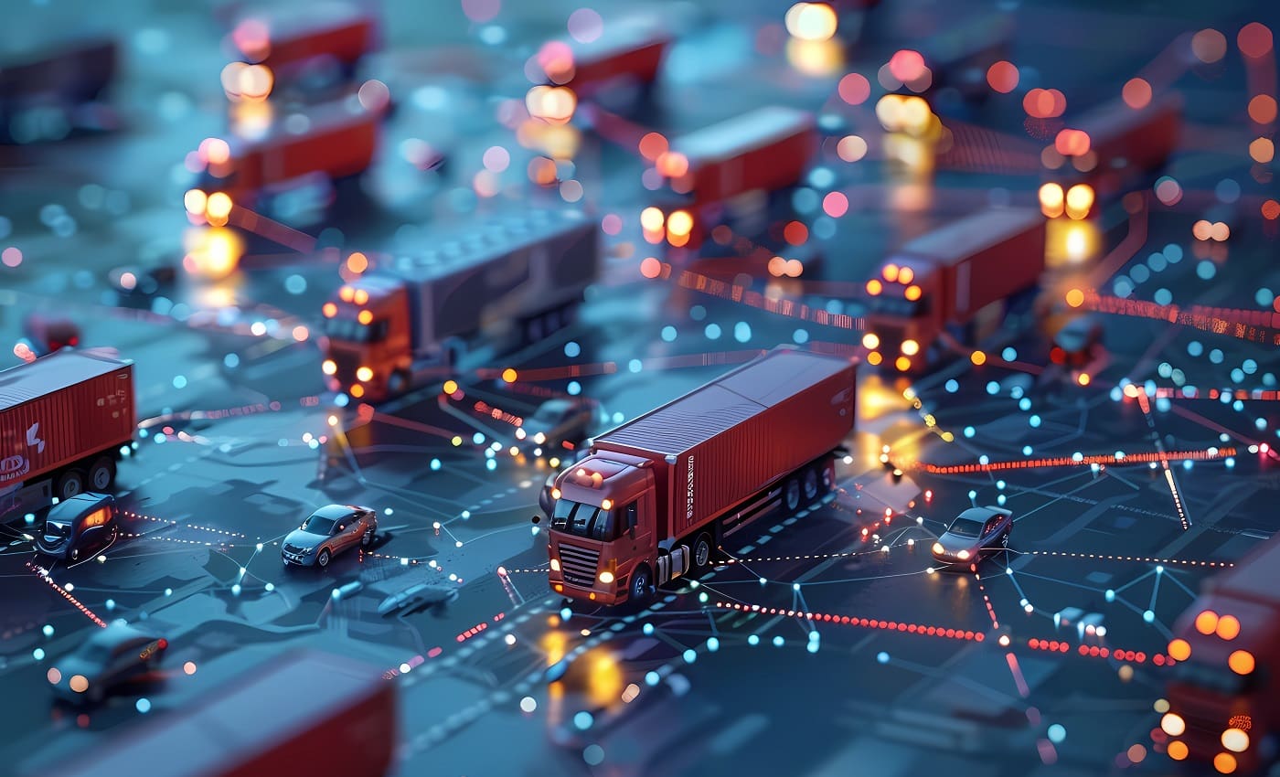 Red logistica robusta en comercio