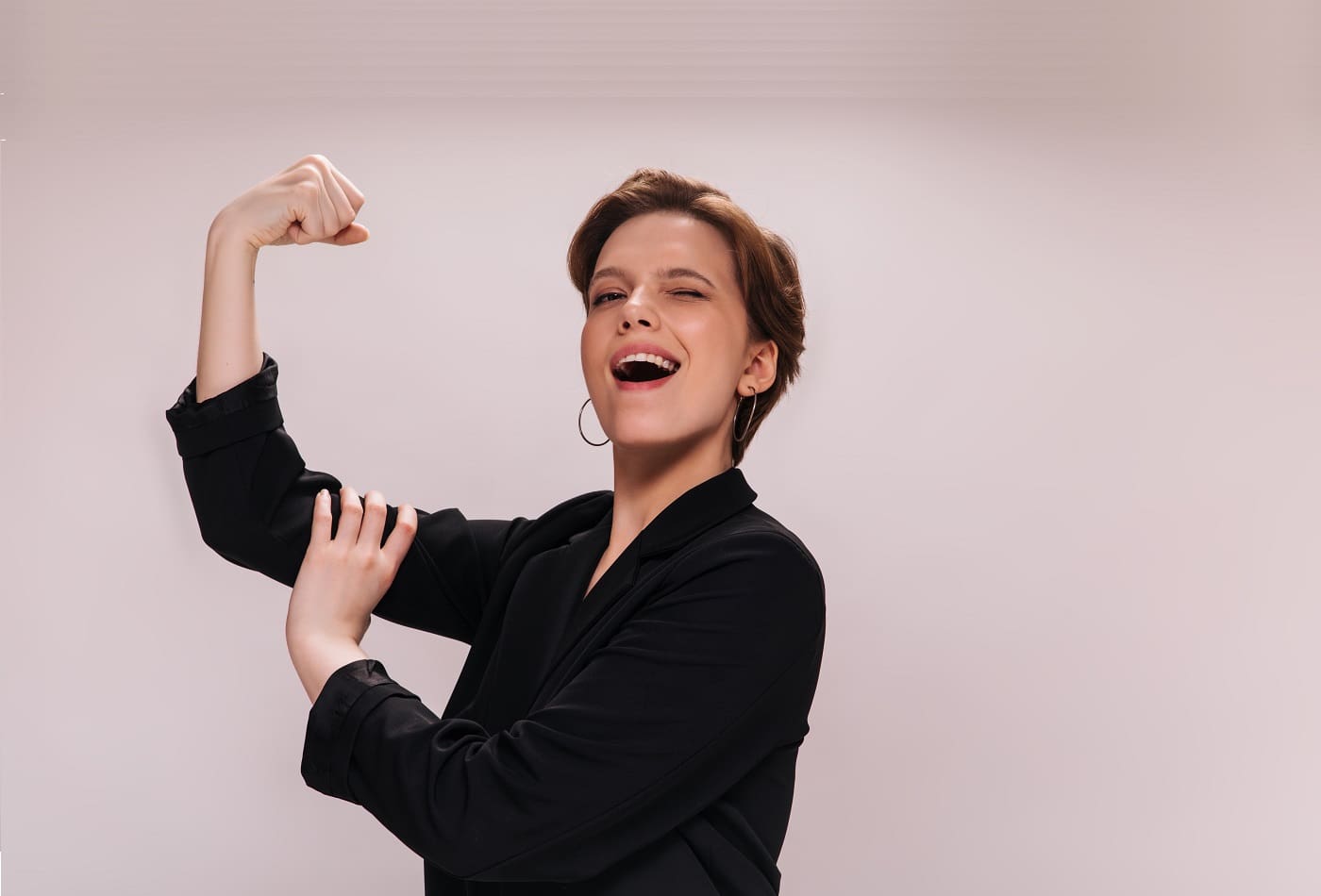 Bienestar femenino con el huevo