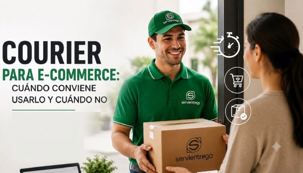 Courier para e-commerce: cuándo conviene usarlo y cuándo no