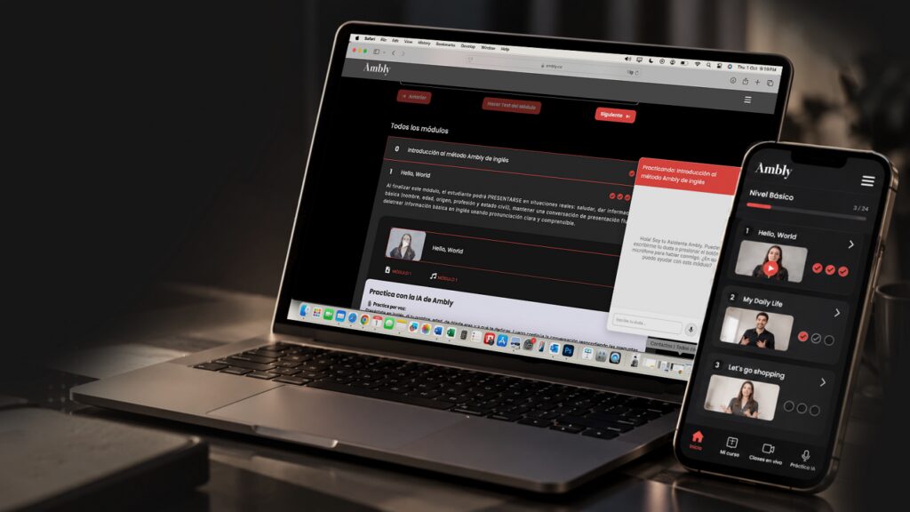 Aprender inglés online Ambly